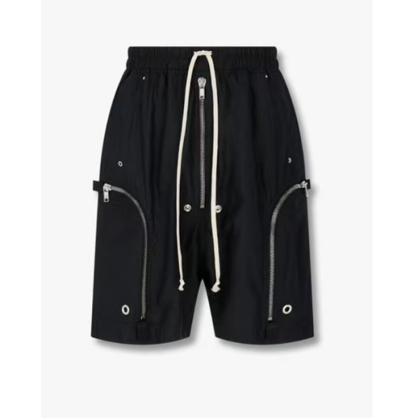 ❤릭 오웬스 남성 모던 블랙 반바지 - Rick Owens Mens Black Half-pants - ri130x