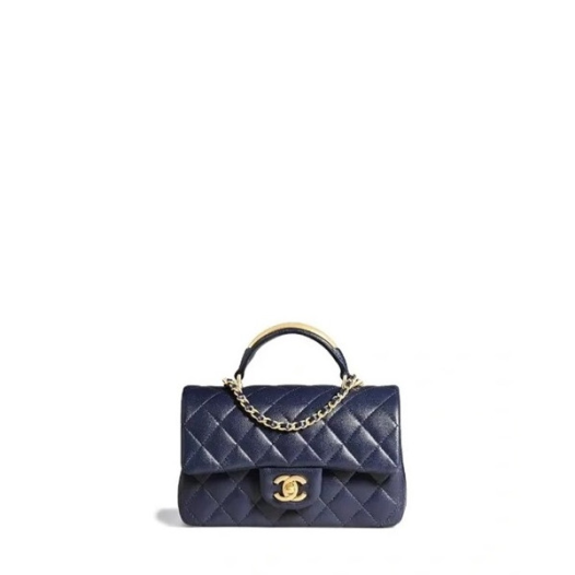 ❤샤넬 여성 네이비 토트백 - Chanel Womens Navy Tote Bag - ch450x