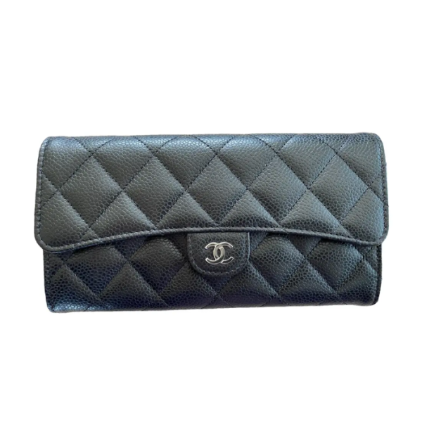 ❤샤넬 여성 클래식 블랙 장지갑 - Chanel Womens Black Long Purse - ch465x
