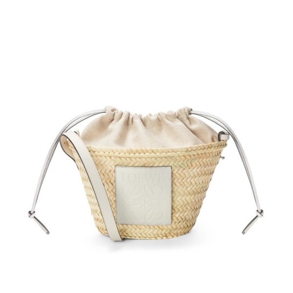 ❤로에베 여성 화이트 라탄백 - Loewe Womens White Shoulder Bag - loe733x