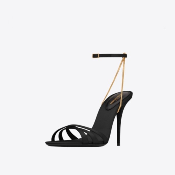 ❤입생로랑 여성 블랙 하이힐 - Saint Laurent Womens Black High-heels - ysl397x