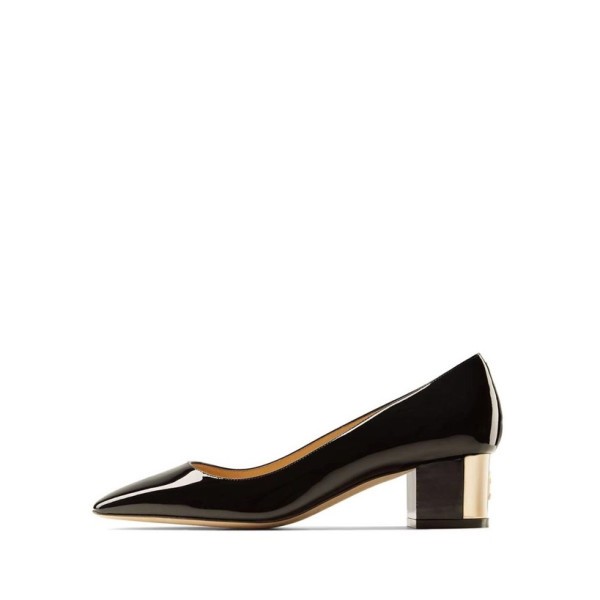 ❤지미츄 여성 블랙 구두 - Jimmy Choo Womens Black Middle-heels - ji26x