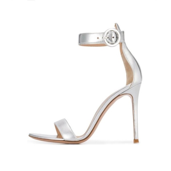 ❤지안비토로씨 여성 실버 하이힐 - Gianvito rossi Womens Silver High-heels - ro10x