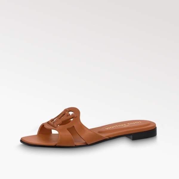 ❤루이비통 여성 카멜 슬리퍼 - Louis vuitton Womens Camel Slippers - lv1490x