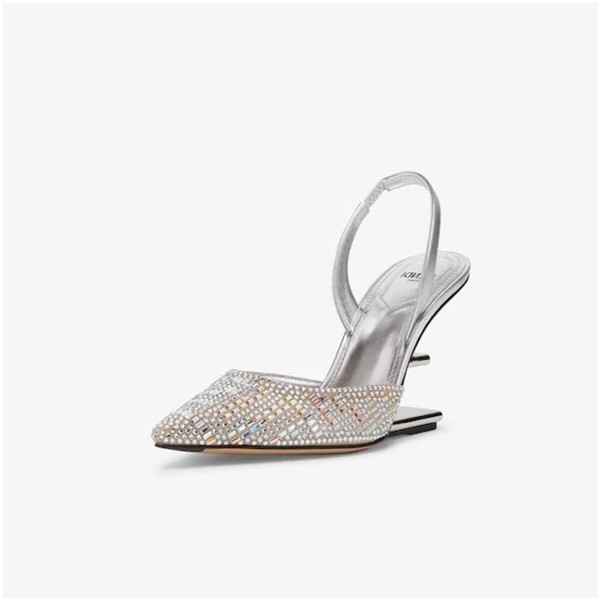 ❤펜디 여성 실버 샌들 - Fendi Womens Silver Sandals - fe154x
