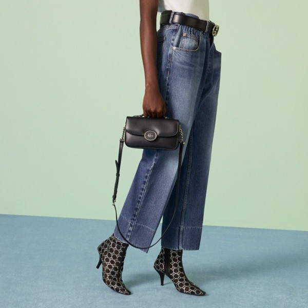 ❤구찌 여성 블랙 GG 크로스백 - Gucci Womens Black GG Cross Bag - gu823x