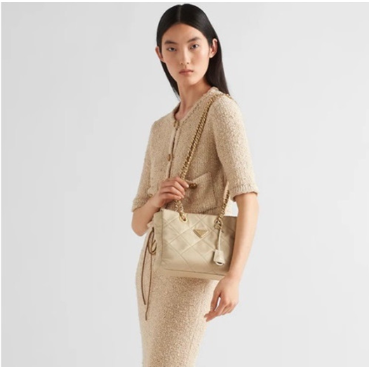 ❤프라다 여성 베이지 체인 숄더백 - Prada Womens Beige Shoulder Bag - pr606x