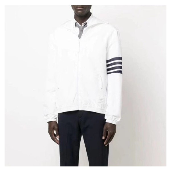 ❤톰브라운 남성 화이트 자켓 - Thom Browne Mens White Jackets - th74x