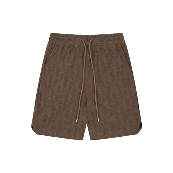 ❤디올 남성 캐쥬얼 브라운 반바지 - Dior Mens Brown Half-pants - di562x
