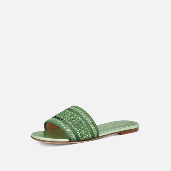 ❤디올 여성 그린 샌들 - Dior Womens Green Sandals - di569x