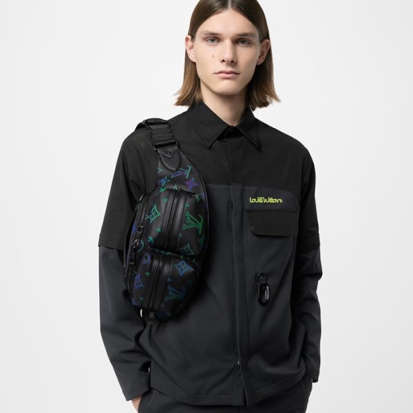 ❤루이비통 남성 블랙 힙색 - Louis vuitton Mens Black Hip Sack - lv1560x