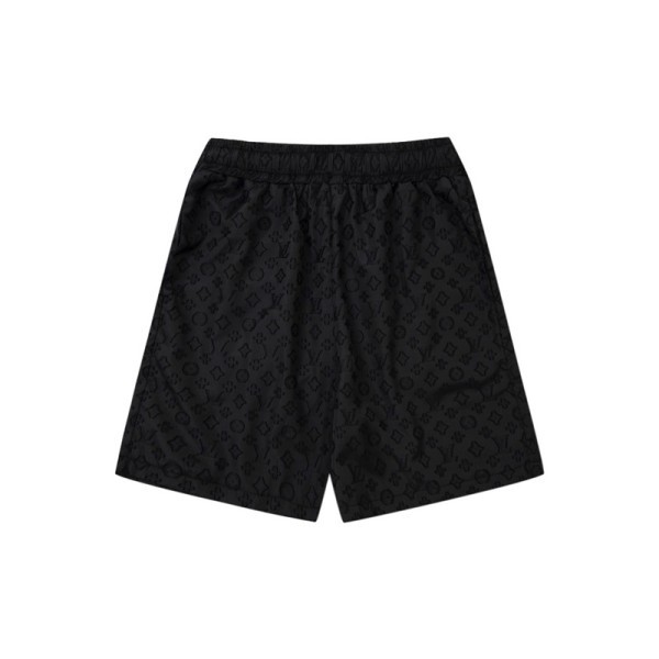 ❤루이비통 남성 블랙 반바지 - Louis vuitton Mens Black Half-pants - lv1599x