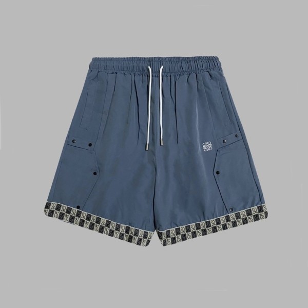 ❤로에베 남성 캐쥬얼 블루 반바지 - Loewe Mens Blue Half-pants - loe767x