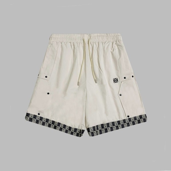 ❤로에베 남성 캐쥬얼 아이보리 반바지 - Loewe Mens Ivory Half-pants - loe768x