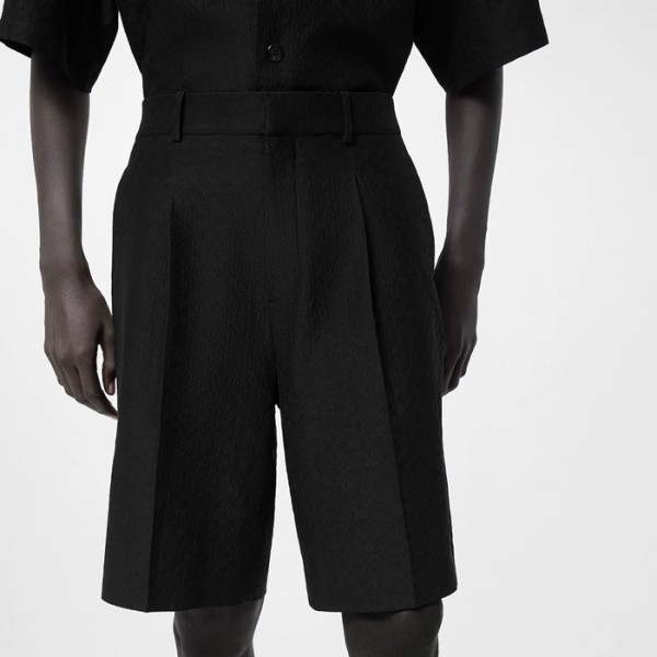 ❤루이비통 남성 블랙 반바지 - Louis vuitton Mens Black Half-pants - lv1607x