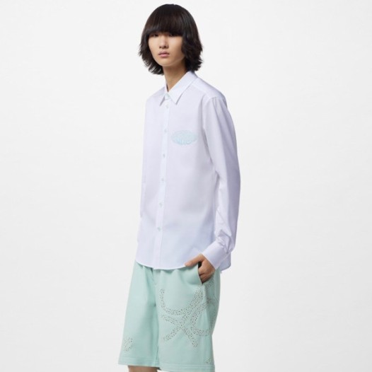 ❤루이비통 남성 화이트 셔츠 - Louis vuitton Mens White Tshirts - lv1633x