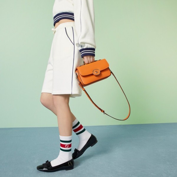 ❤구찌 여성 오렌지 GG 크로스백 - Gucci Womens Orange GG Petite - gu887x