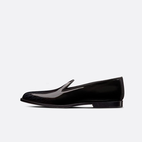 ❤디올 남성 블랙 로퍼 - Dior Mens Black Loafer - di589x