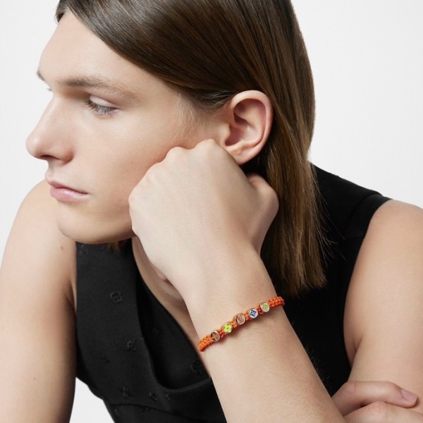 ❤루이비통 남/녀 오렌지 팔찌 - Louis vuitton Unisex Orange Bangle- acc200x