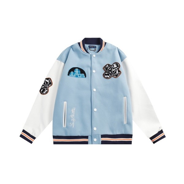 ❤루이비통 남성 모던 블루 자켓 - Louis vuitton Mens Blue Jackets - lv1665x