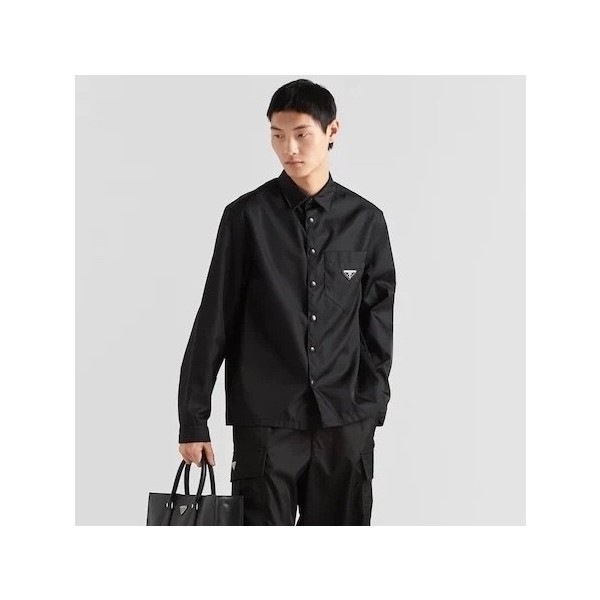 ❤프라다 남성 모던 블랙 셔츠 - Prada Mens Black Tshirts - pr650x