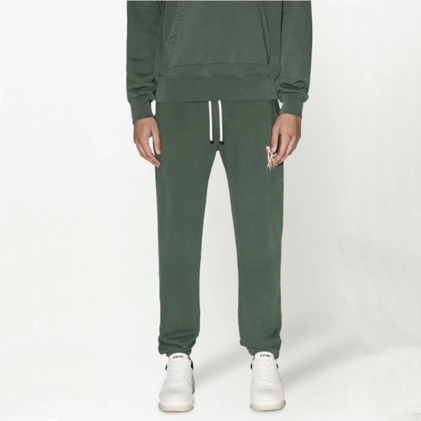 ❤아미리 남성 그린 트레이닝 팬츠 - Amiri Mens Green Training-pants - amr128x