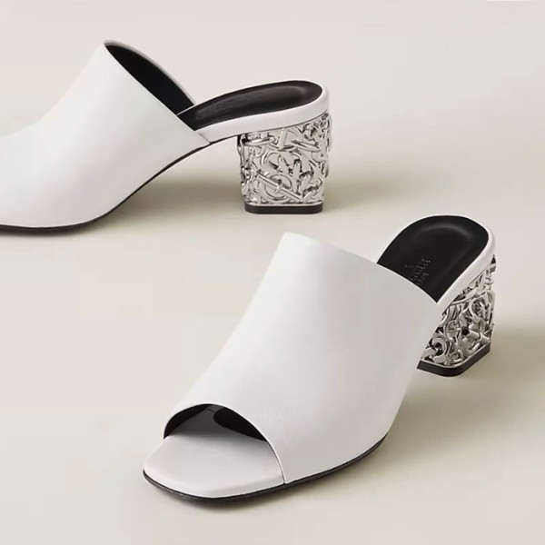 ❤에르메스 여성 화이트 샌들 - Hermes Womens White Sandals - he237x