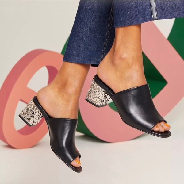 ❤에르메스 여성 블랙 샌들 - Hermes Womens Black Sandals - he237x