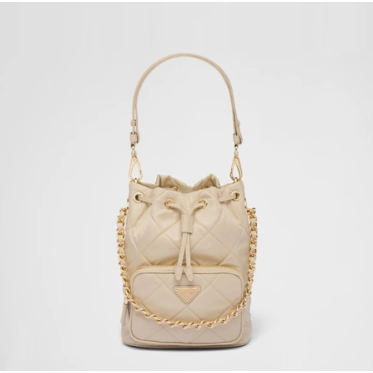 ❤프라다 여성 베이지 버킷백 - Prada Womens Beige Bucket Bag - pr652x