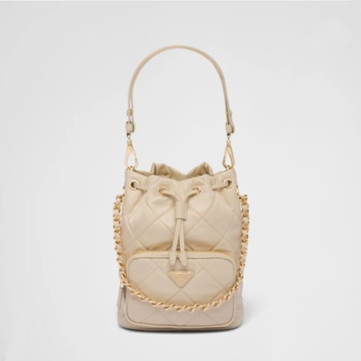 ❤프라다 여성 베이지 버킷백 - Prada Womens Beige Bucket Bag - pr652x