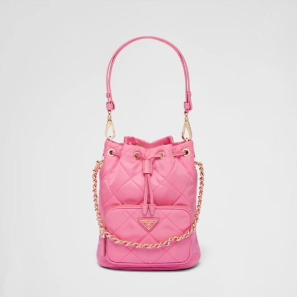 ❤프라다 여성 핑크 버킷백 - Prada Womens Pink Bucket Bag - pr653x