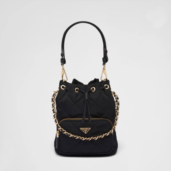 ❤프라다 여성 블랙 버킷백 - Prada Womens Black Bucket Bag - pr654x