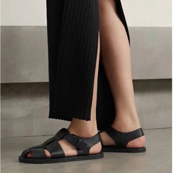 ❤더 로우 여성 블랙 샌들 - The row Womens Black Sandals - th02x