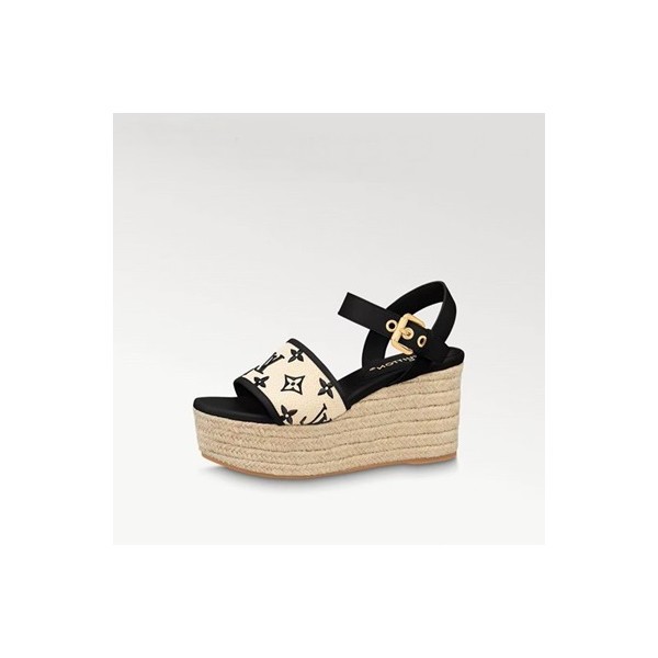 ❤루이비통 여성 블랙 샌들 - Louis vuitton Womens Black Sandals - lv1687x