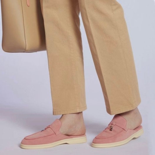 ❤로로피아나 여성 버건디 블로퍼 - Loro Piana Womens Burgundy Bloafer - lp18x