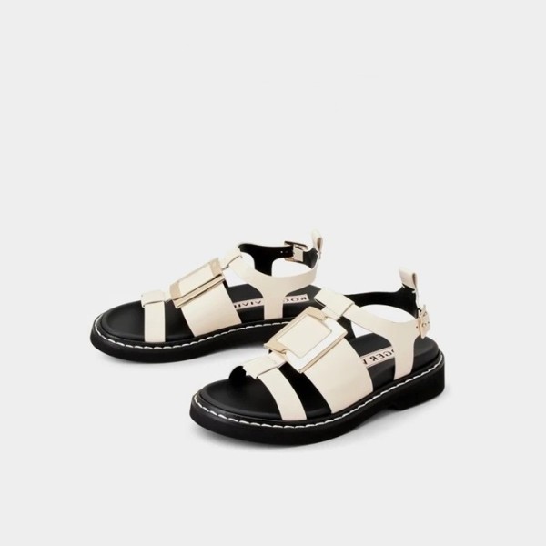 ❤로저비비에 여성 아이보리 샌들 - Roger Vivier Womens Ivory Sandals - vi07x