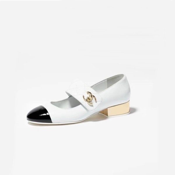 ❤샤넬 여성 화이트 로퍼 - Chanel Womens White Loafer - ch497x