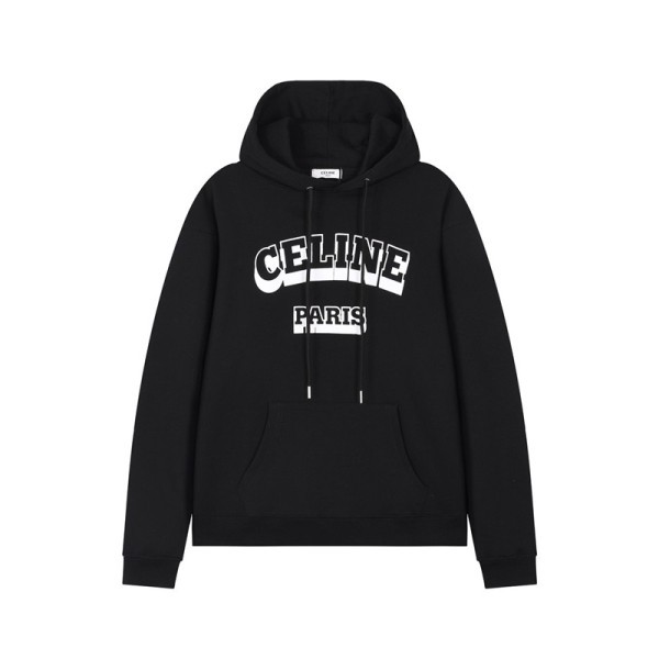 ❤셀린느 남성 캐쥬얼 블랙 후드티 - Celine Mens Black Hoodie - ce185x