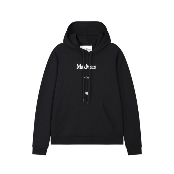 ❤막스마라 남/녀 캐쥬얼 블랙 후드티 - Maxmara Unisex Black Hoodie - max112x