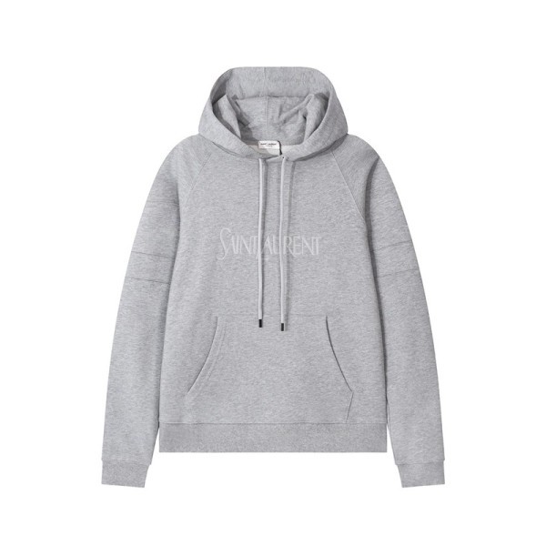 ❤입생로랑 남성 캐쥬얼 그레이 후드티 - Saint laurent Mens Gray Hoodie - ysl417x