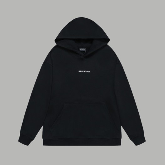 ❤발렌시아가 남/녀 블랙 후드티 - Balenciaga Unisex Black Hoodie - ba554x