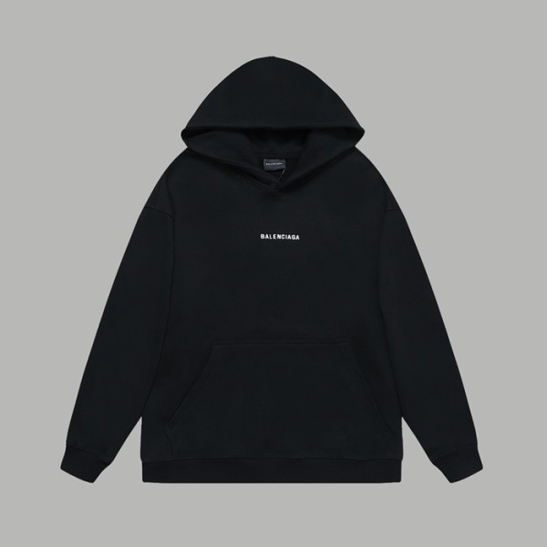 ❤발렌시아가 남/녀 블랙 후드티 - Balenciaga Unisex Black Hoodie - ba554x