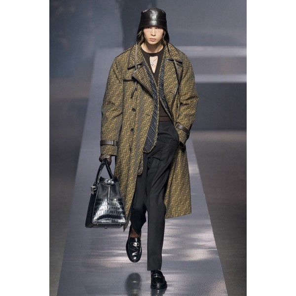 ❤펜디 남성 모던 카키 코트 - Fendi Mens Khaki Coats - fe172x