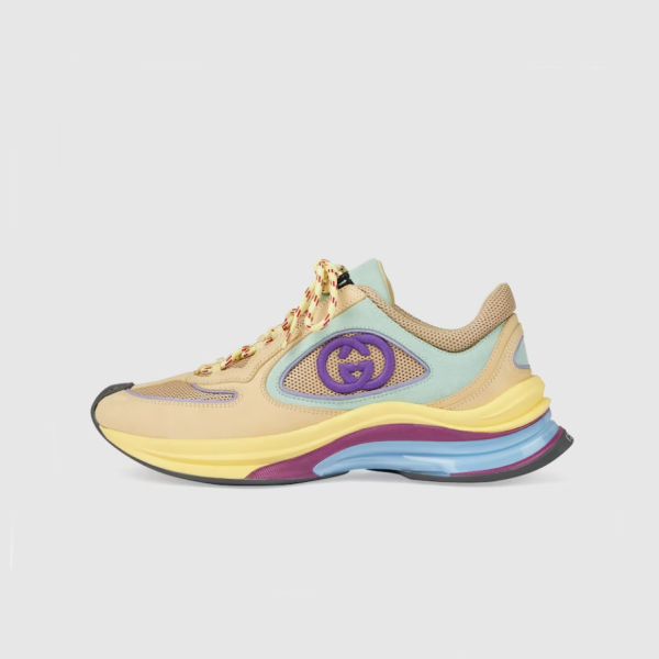 ❤구찌 남/녀 GG 옐로우 라이톤 - Gucci Unisex 옐로우 Sneakers- gu944X