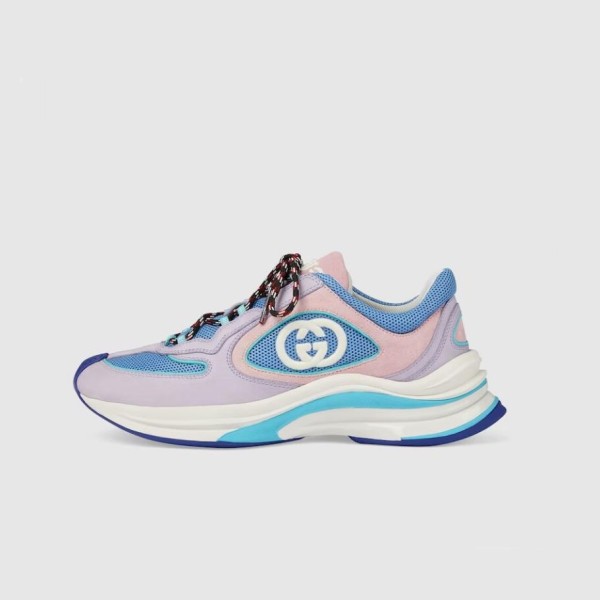 ❤구찌 남/녀 GG 블루 라이톤 - Gucci Unisex Blue Sneakers- gu946X