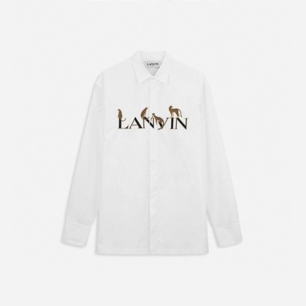 ❤랑방 남성 화이트 셔츠 - LANVIN Mens White Shirts - lan36x
