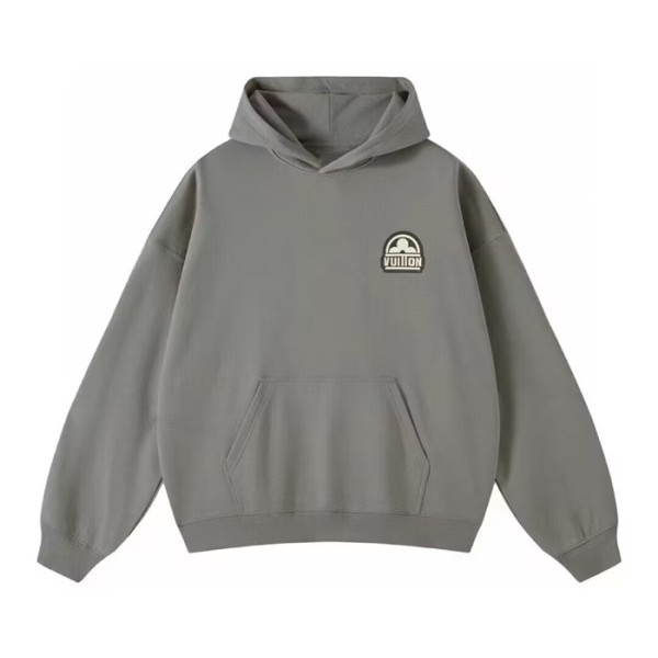 ❤루이비통 남성 캐쥬얼 그레이 후드티 - Louis Vitton Mens Gray Hoodie - lv690x