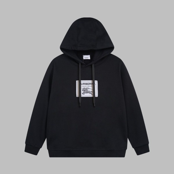 ❤버버리 남성 블랙 후드티 - Burberry Mens Black Hoodie - bu266x