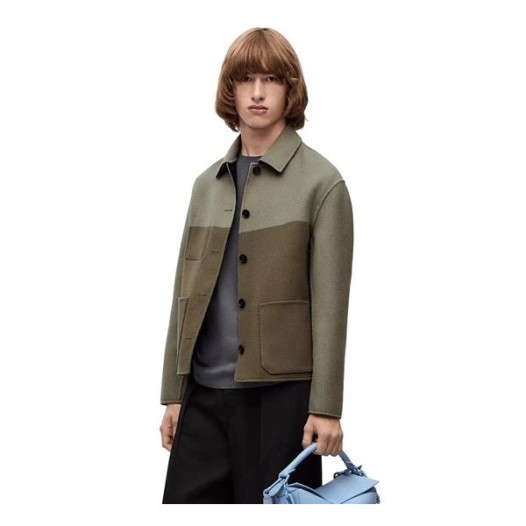 ❤로에베 남성 그레이 양면 자켓 - Loewe Mens Gray Jackets - loe790x