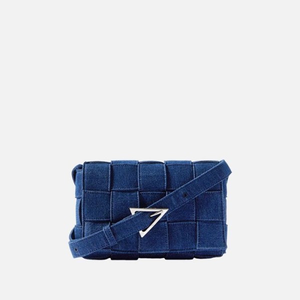 ❤보테가베네타 남성 데님 카세트백 【매장-330만원대】 - Bottega Veneta Mens Blue Cross Bag - bv118x